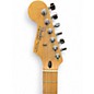 Used Fender STANDARD STRATOCASTER LEFT HANDED Blue Solid Body Electric Guitar