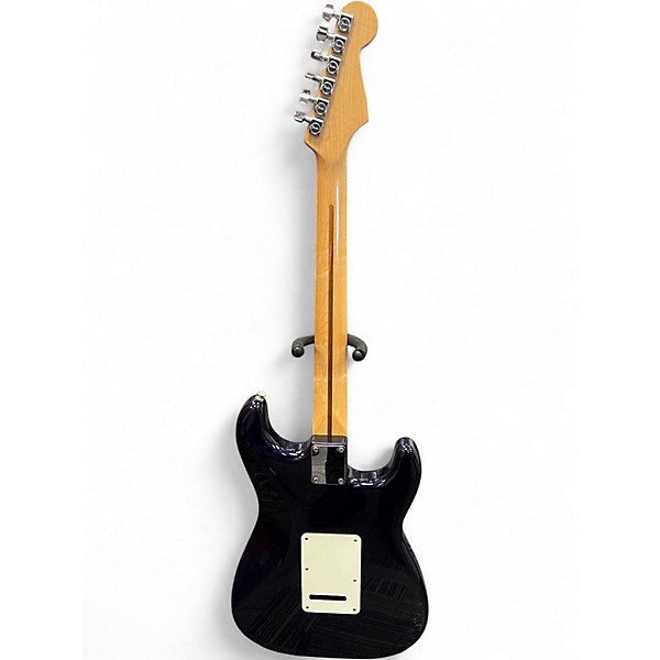 Used Fender STANDARD STRATOCASTER LEFT HANDED Blue Solid Body Electric Guitar