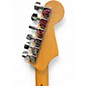 Used Fender STANDARD STRATOCASTER LEFT HANDED Blue Solid Body Electric Guitar