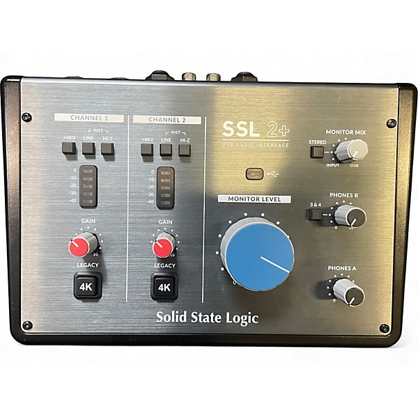 Used Solid State Logic SSL 2+ Audio Interface