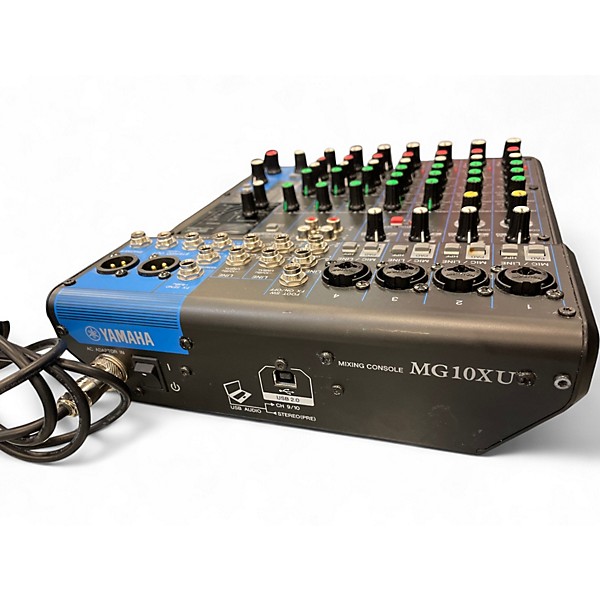 Used Yamaha MG10XU 10 Channel Mixer with Effects Unpowered Mixer