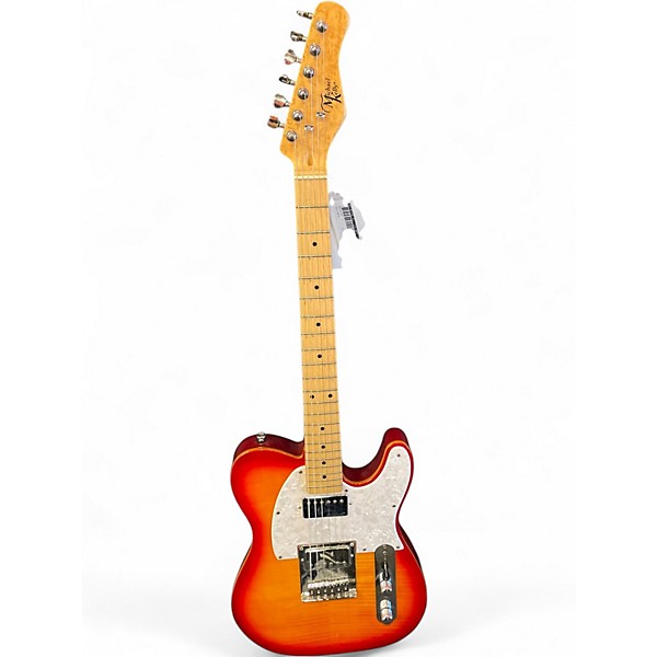 Used Michael Kelly 53DB Cherry Sunburst Solid Body Electric Guitar