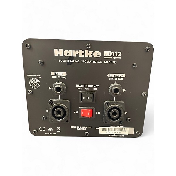 Used Hartke HD112 Bass Cabinet