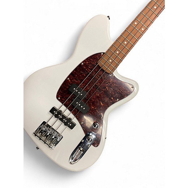 Used Ibanez TMB100 Classic White Electric Bass Guitar