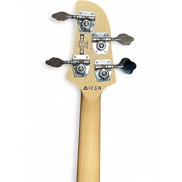 Used Ibanez TMB100 Classic White Electric Bass Guitar