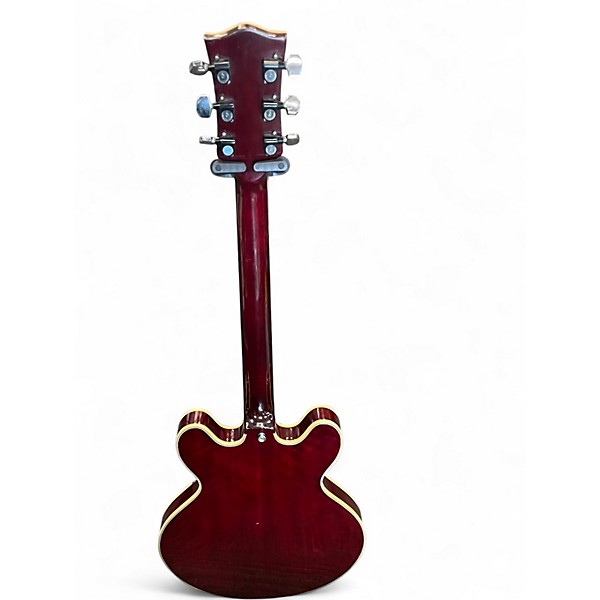 Vintage 1980s Marquis By Harmony Hollowbody Wine Red Hollow Body Electric Guitar