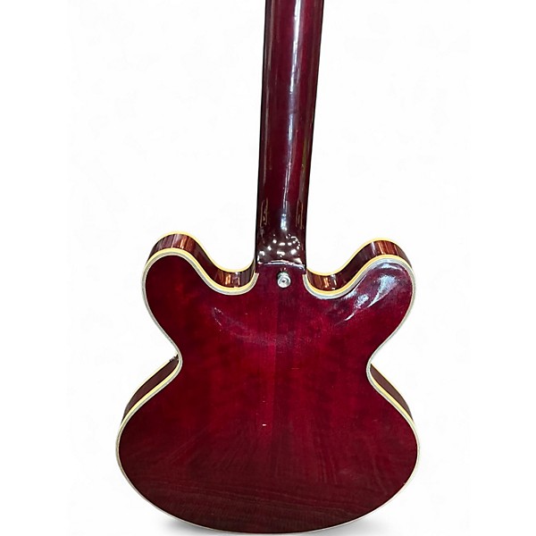 Vintage 1980s Marquis By Harmony Hollowbody Wine Red Hollow Body Electric Guitar