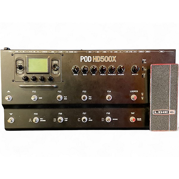 Used Line 6 POD HD500X Effect Processor