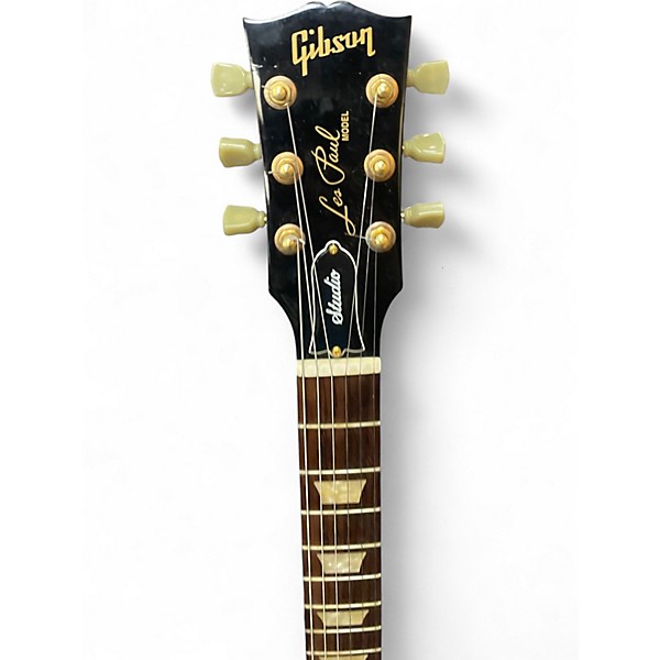 Used Gibson Les Paul Studio Deluxe Sunburst Solid Body Electric Guitar