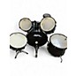 Used SPL 5 Piece Kicker Drum Shell Pack Black Drum Kit thumbnail