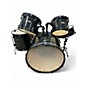Used SPL 5 Piece Kicker Drum Shell Pack Black Drum Kit