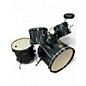 Used SPL 5 Piece Kicker Drum Shell Pack Black Drum Kit