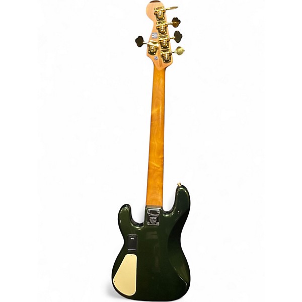 Used Charvel San Dimas JJ V5 Green Electric Bass Guitar