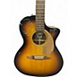 Used Fender Newporter Player 2 Tone Sunburst Acoustic Electric Guitar