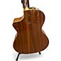Used Fender Newporter Player 2 Tone Sunburst Acoustic Electric Guitar