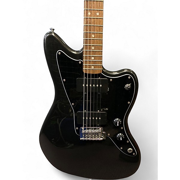 Used Squier AFFINITY JAZZMASTER Metallic Black Solid Body Electric Guitar