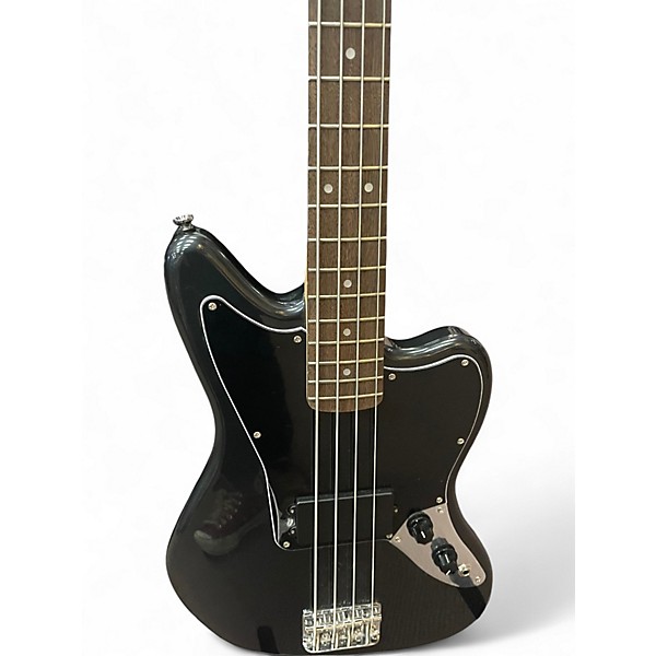 Used Squier Affinity Jaguar Bass Charcoal Electric Bass Guitar