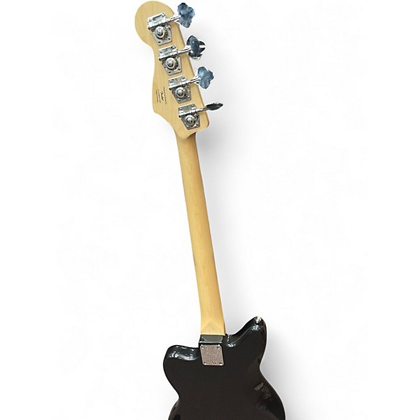 Used Squier Affinity Jaguar Bass Charcoal Electric Bass Guitar