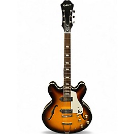 Used Epiphone Casino Tobacco Hollow Body Electric Guitar