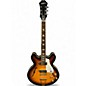 Used Epiphone Casino Tobacco Hollow Body Electric Guitar thumbnail
