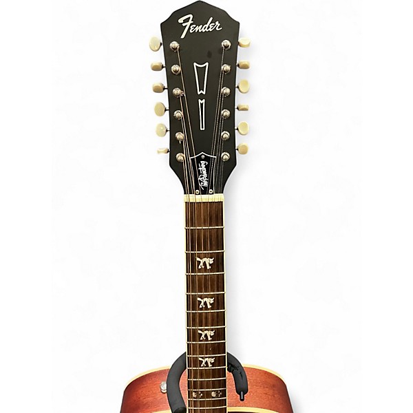 Used Fender Tim Armstrong Hellcat 12 Natural 12 String Acoustic Electric Guitar
