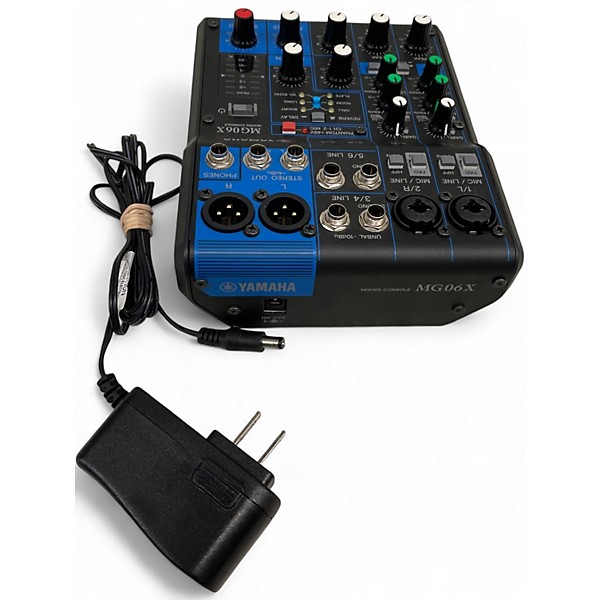Used Yamaha MG06X Unpowered Mixer