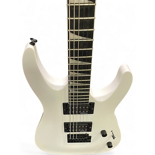 Used Jackson JS22 Dinky Snow White Solid Body Electric Guitar