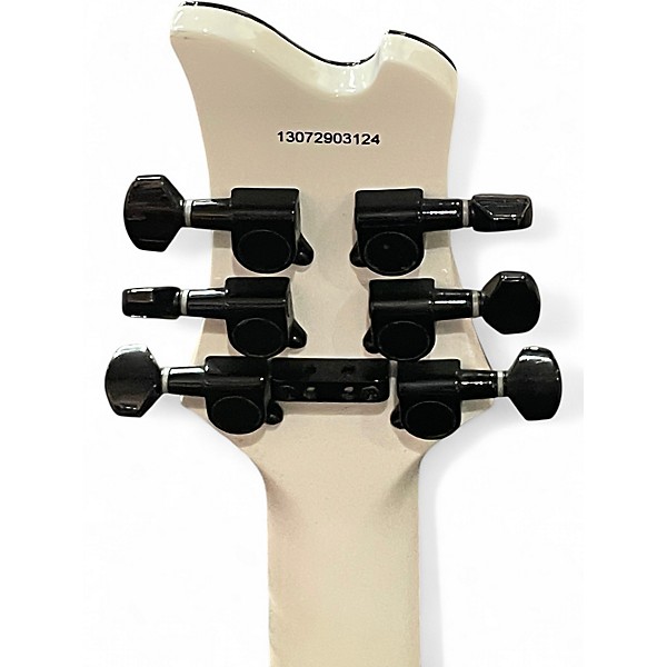 Used Kramer Assault White Solid Body Electric Guitar