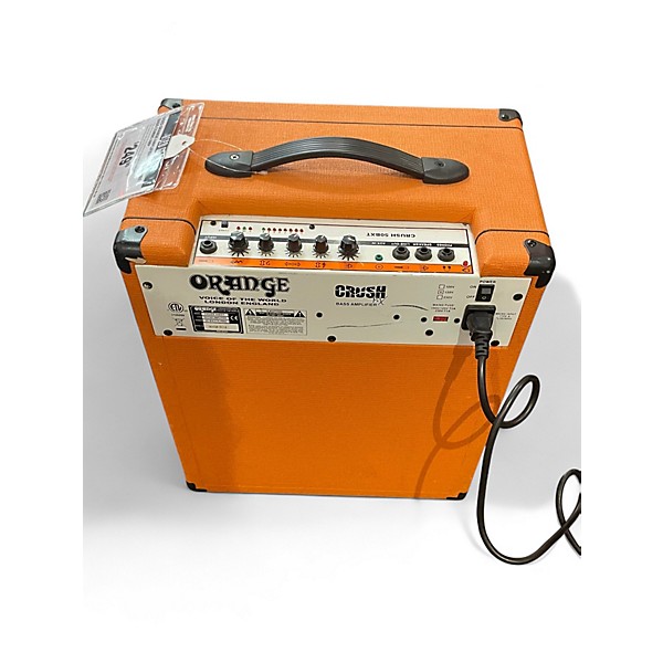 Used Orange Amplifiers Crush 50BXT Bass Combo Amp