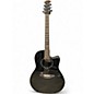 Used Ovation 2771AX-5 Balladeer Black Acoustic Electric Guitar thumbnail