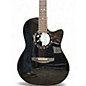 Used Ovation 2771AX-5 Balladeer Black Acoustic Electric Guitar