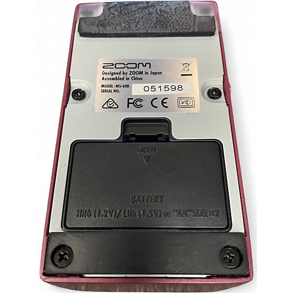 Used Zoom ZMS60B Multistomp Bass Bass Effect Pedal