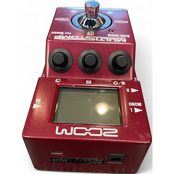 Used Zoom ZMS60B Multistomp Bass Bass Effect Pedal