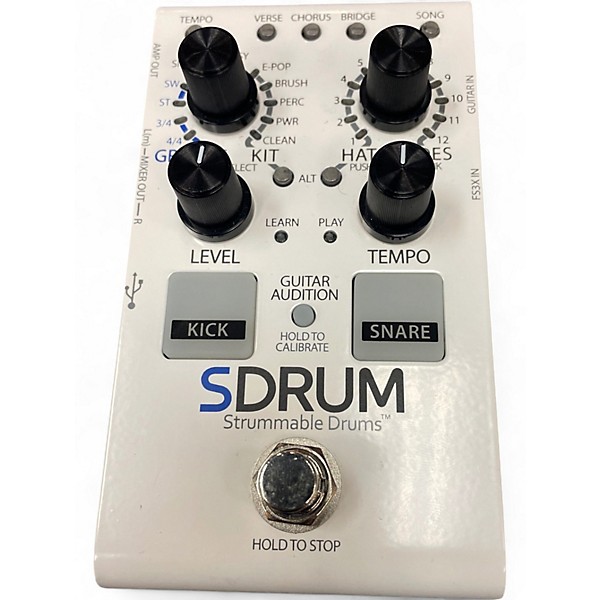 Used DigiTech SDRUM Auto-Drummer Pedal
