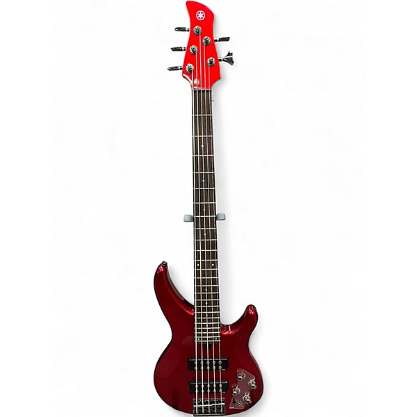 Used Yamaha TRBX305 Candy Apple Red Electric Bass Guitar