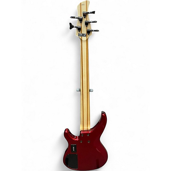 Used Yamaha TRBX305 Candy Apple Red Electric Bass Guitar