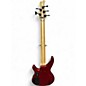 Used Yamaha TRBX305 Candy Apple Red Electric Bass Guitar