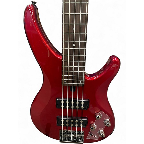 Used Yamaha TRBX305 Candy Apple Red Electric Bass Guitar