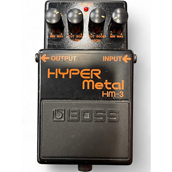 Used BOSS HM3 Hyper Metal Distortion Effect Pedal