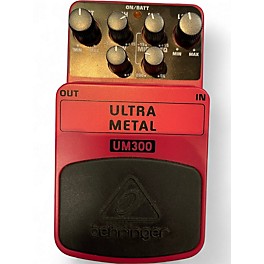 Used Behringer UM300 Ultra Metal Distortion Effect Pedal