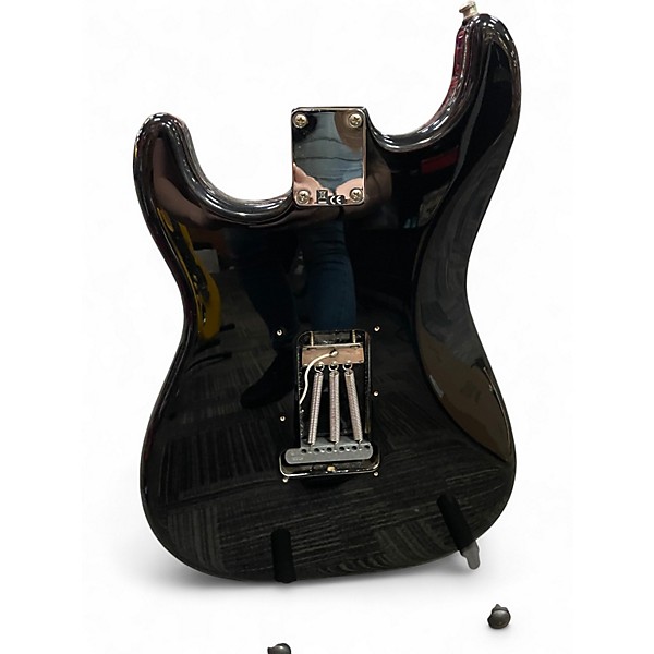 Used Fender Blacktop Stratocaster Black Solid Body Electric Guitar