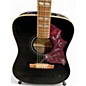 Used Epiphone Hummingbird Pro Black Acoustic Electric Guitar