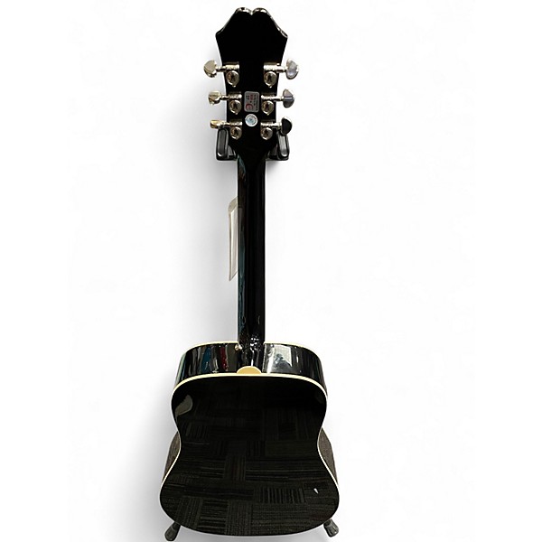 Used Epiphone Hummingbird Pro Black Acoustic Electric Guitar