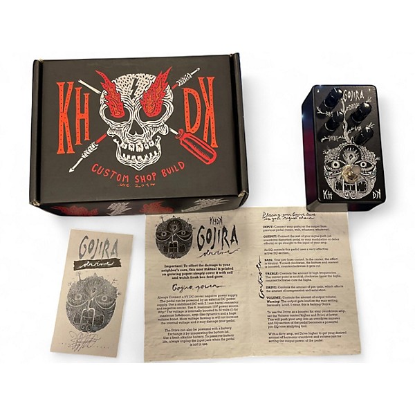 Used KHDK GOJIRA DRIVE Effect Pedal