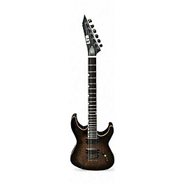 Used ESP LTD JM-II Trans Black Solid Body Electric Guitar