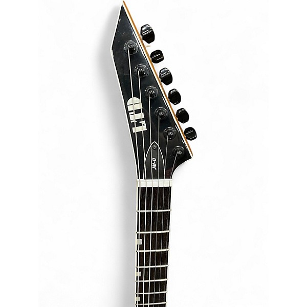 Used ESP LTD JM-II Trans Black Solid Body Electric Guitar