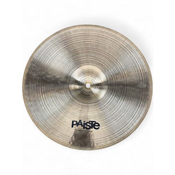 Used Paiste 14in Signature Sound Edge Hi Hat Pair Cymbal