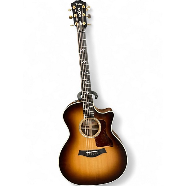 Used Taylor 414CE Tobacco Burst Acoustic Electric Guitar