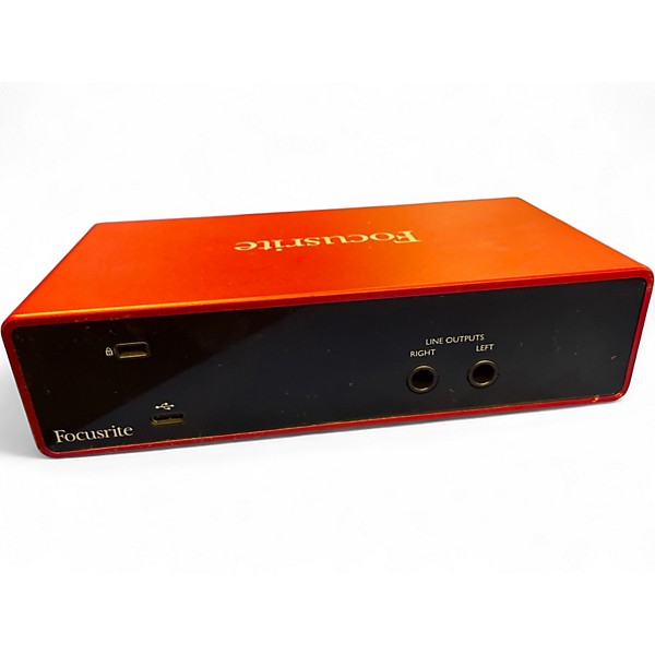 Used Focusrite Scarlett 2i2 Audio Interface