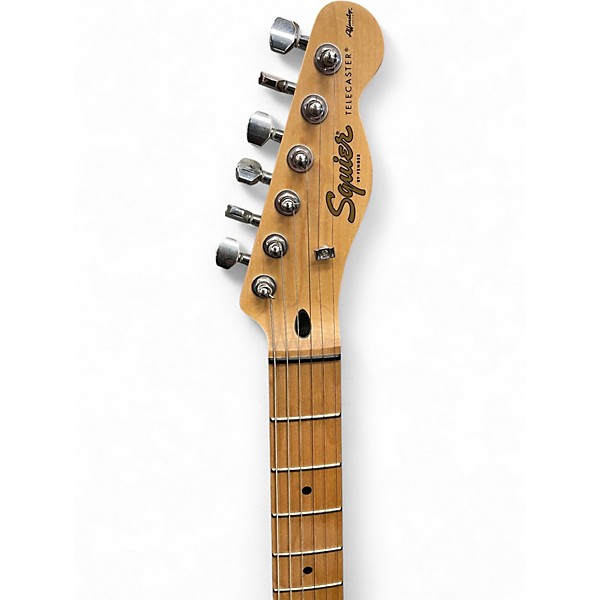 Used Squier Affinity Telecaster Blonde Solid Body Electric Guitar